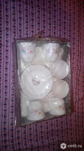 Кофейный сервиз в упаковке Франция оригинал. Фото 1.