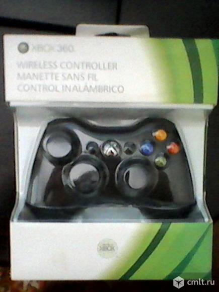 Джойстик Xbox 360 wireless controller. Фото 1.