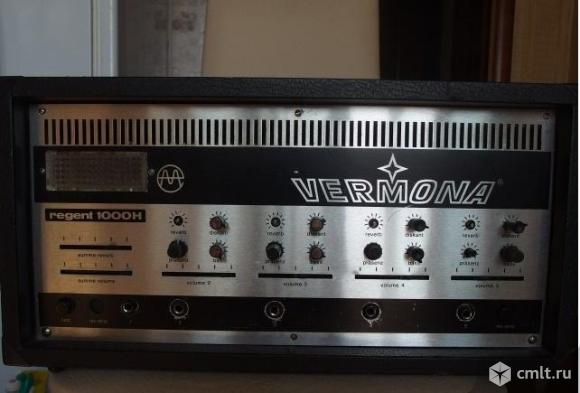 Усилитель Vermona Regent 1000H. Фото 1.