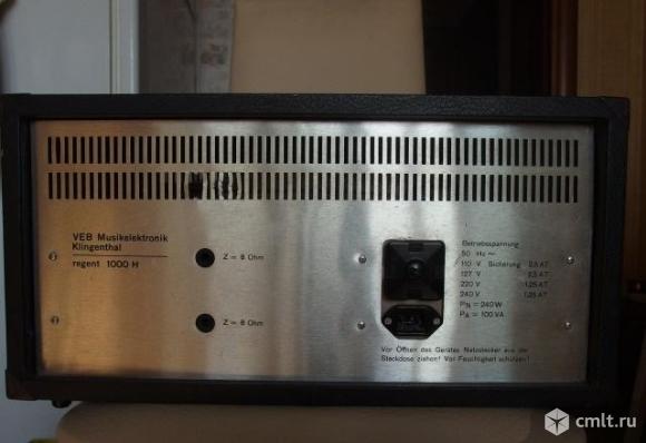 Усилитель Vermona Regent 1000H. Фото 2.