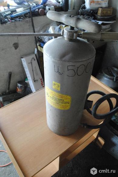 Опрыскиватель для сада металлический. Фото 1.