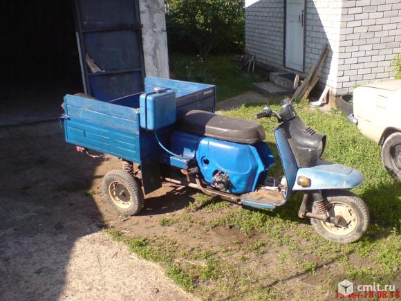 Мотоцикл Муравей  - 1992 г. в.. Фото 1.