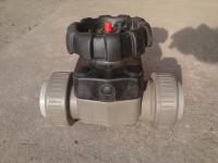 Вентиль полипропиленовый с американками