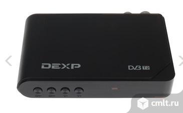 Как новая, гарантия Приставка для цифрового ТВ DEXP HD 1811P. Фото 1.