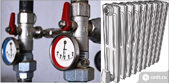 Водопровод, канализацию, отопление автономное аккуратно без. Фото 1.