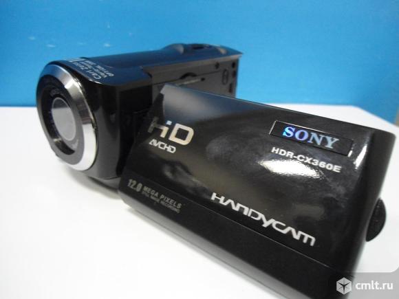 Видеокамера цифровая Видеокамера sony hdr-cx360e. Фото 1.