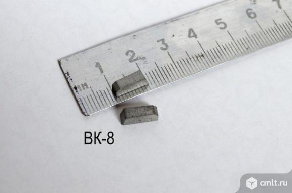 Твердосплавные победитовые напайки вк6 вк8. Фото 1.