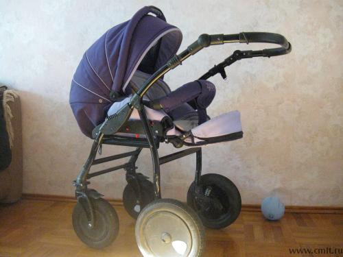 Коляска для мальчика "Tutis Zippy 3 в 1". Фото 1.