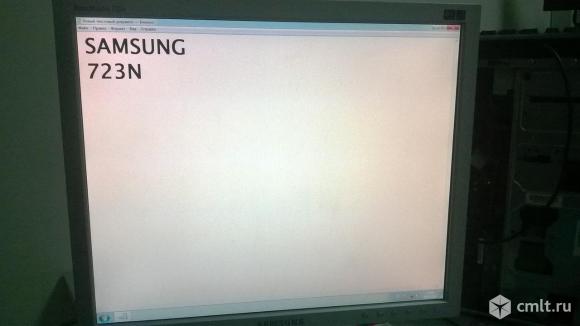 Монитор SAMSUNG 723N 17 дюймов. Фото 1.