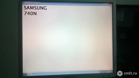ЖК монитор SAMSUNG 740N 17 дюймов. Фото 1.