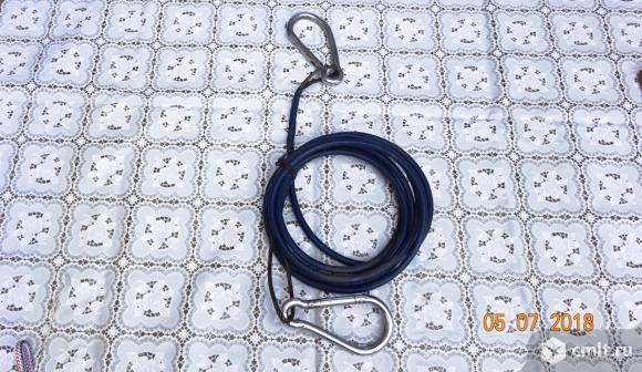 Трос буксировочный в ПВХ-оболочке. Фото 1.