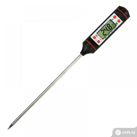 Термометр электронный с щупом из нержавеющей стали TP-101. Фото 1.