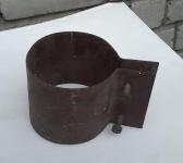 Стальные хомуты диаметром 120 мм для соединения труб 