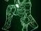 Светильник 3D (ночник) Железный человек новые. Фото 1.