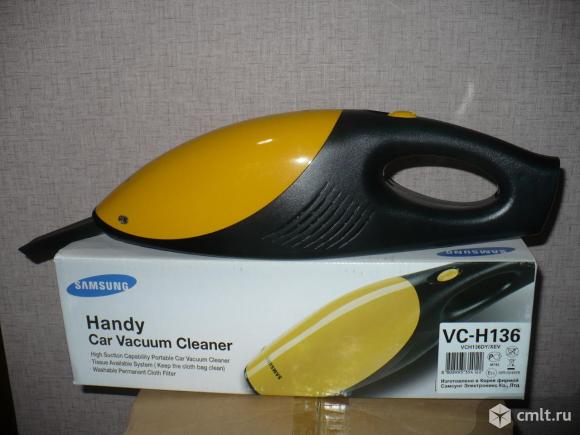 Автомобильный пылесос Самсунг VC-H136. Фото 1.