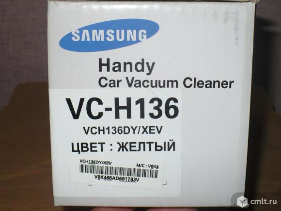 Автомобильный пылесос Самсунг VC-H136. Фото 2.