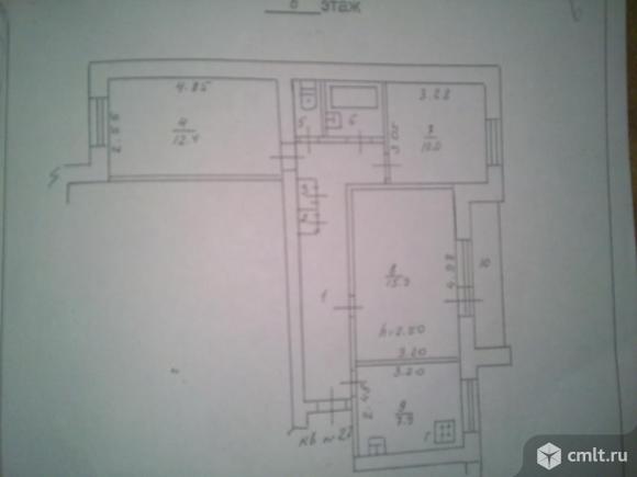 3-комнатная квартира 65 кв.м. Фото 10.