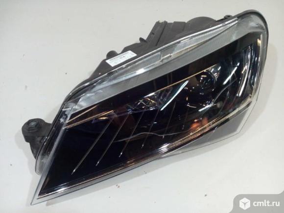 Фара левая BI-XENON LED SKODA SUPERB 16- б/у 3V1941017A 3*. Фото 1.