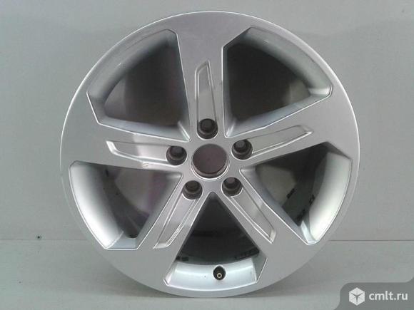 Диск колесный R17X7.5J D57.1 ET43 5X112 AUDI A3 13- б/у 8V0601025DP 4*. Фото 1.