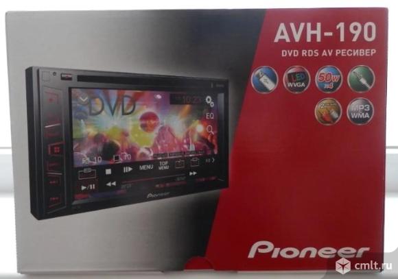 Новая магнитола с USB DVD Pioneer AVH-190. Фото 1.