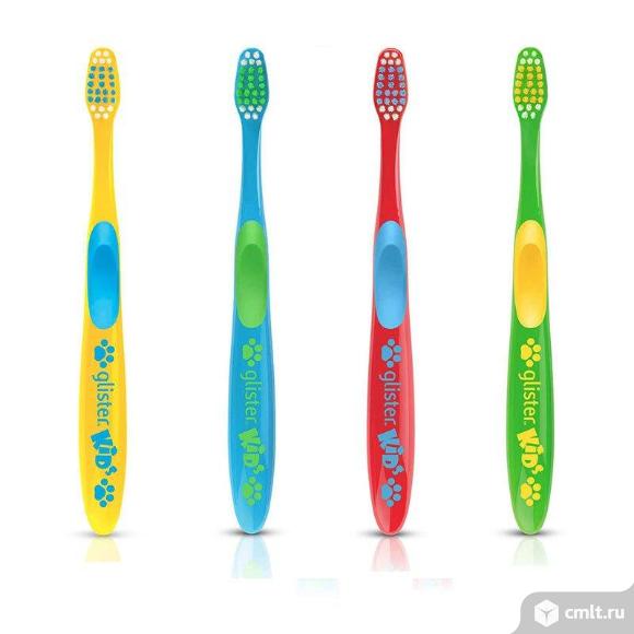 Amway набор универсальных  детских зубных щеток. Фото 1.
