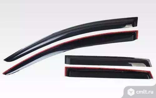 Ниссан Ноут дефлекторы (козырьки) окон. Фото 1.