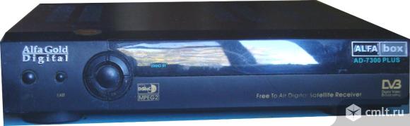 Ресивер ALFA GOLD 7300 plus. Фото 1.