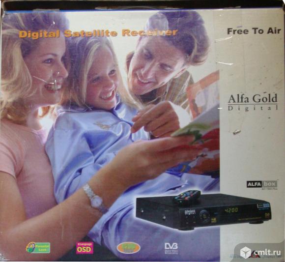 Ресивер ALFA GOLD 7300 plus. Фото 3.