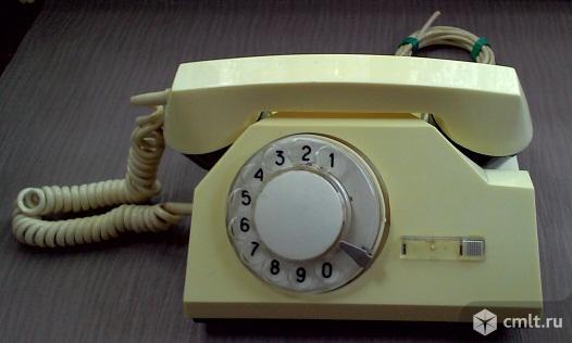 Телефон дисковый  ТА-72М-2Ш "вертушка". Фото 1.