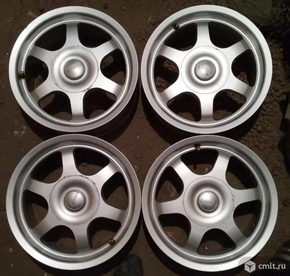 Кованые диски Всмпо Фортуна 15" 5*100, 5*114,3. Фото 1.