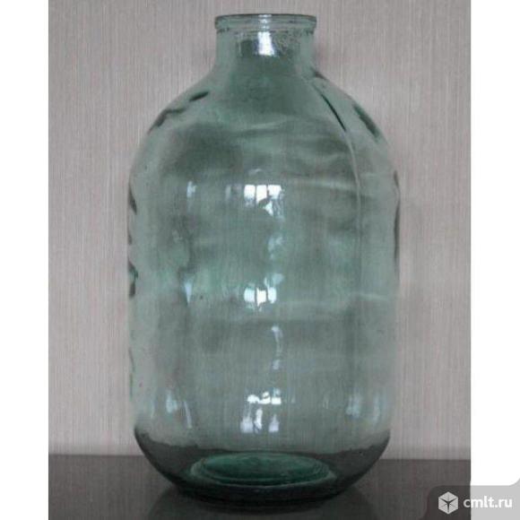 Банка стеклянная 10 л с широким горлышком