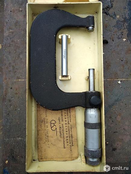 Продам микрометр МК75.. Фото 1.