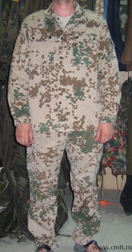 Немецкий полевой костюм Бундесвер (тропентарн). Фото 1.