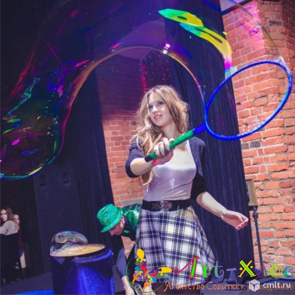 Аниматоры, шоу мыльных пузырей, детские праздники. Фото 6.
