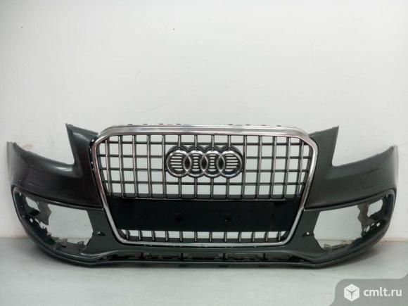 Бампер передний с решеткой  AUDI Q5 S-LINE 12-15 б/у 8R0807105EGRU 8R0853651ABT94 8R0853651S 3*. Фото 1.