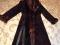 Шуба мутоновая женская, вишнево-черная, р. 48, б/у, 4.5 тыс. Фото 2.