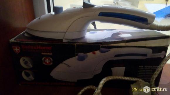 Отпариватель Паровой утюжок-отпариватель SwissHome SH-6602. Фото 4.