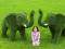 и два слона принесут удачу, а 7 слонов счастья топиар фигуры, от производителя "Король Лев"   работы созданные нашими мастерами порадуют Вас и ваших гостей, а так же клиентов