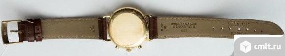 Золотые швейцарские часы Tissot 750 пробы. Фото 7.