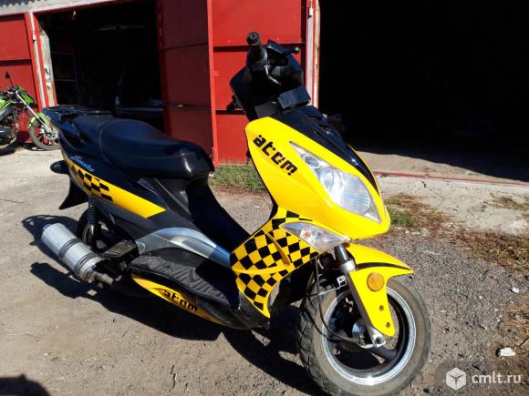 Продается скутер eurotex atom. Фото 1.