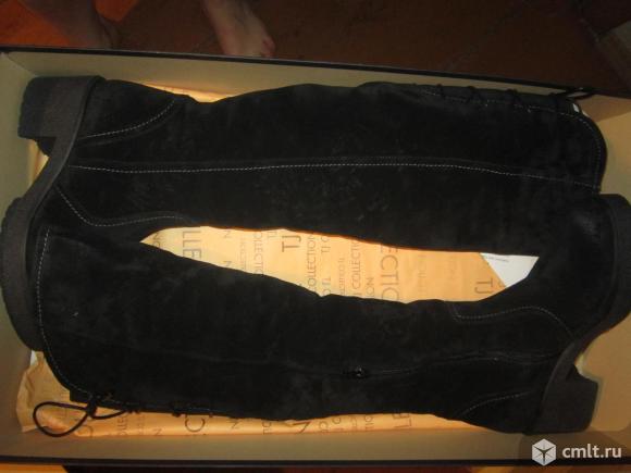 Новые Честер зимние высокие сапоги замшевые. Фото 1.