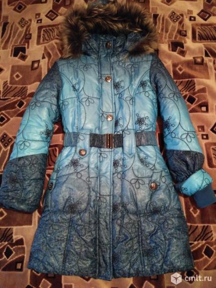 Зимняя куртка для девочки. Фото 1.