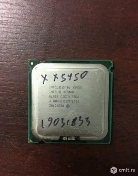 775 Процессор Intel Xeon X5450 3GHz 4 ядра. Фото 1.