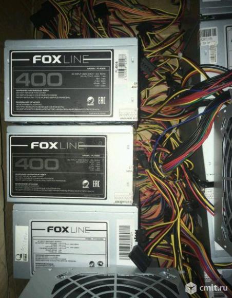 400W Блок питания Foxline ATX400PRS. Фото 1.
