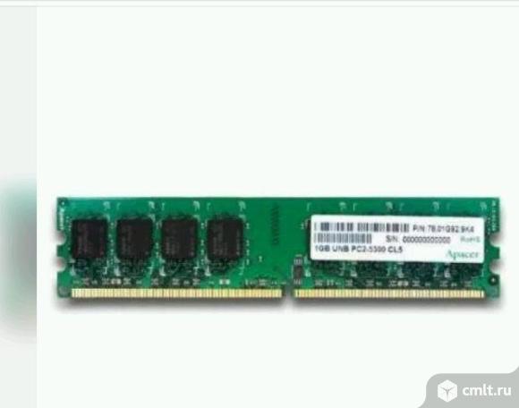 Память Apacer DDR2 1024Mb PC-5300 667MHz. Фото 1.