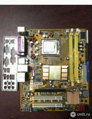 Связка Xeon E5430 + Mат. плата LGA775 asus P5KPL-C. Фото 1.