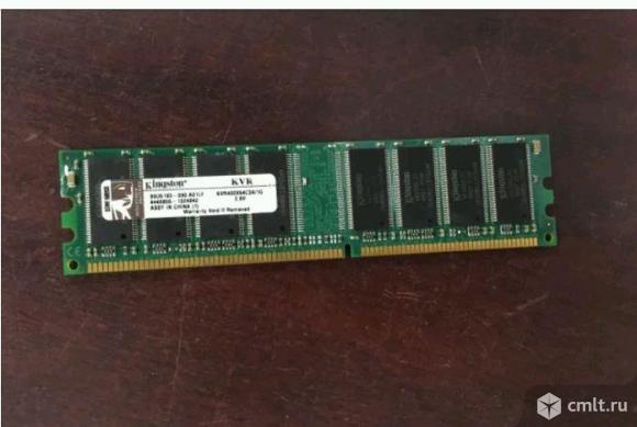 DDR память 1GB 400мгц. Фото 1.