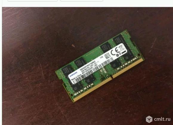 Новая SO-dimm память DDR4 16GB. Фото 1.
