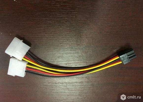 Переходник питания Molex*2) PCI-E 6pin для видео. Фото 1.