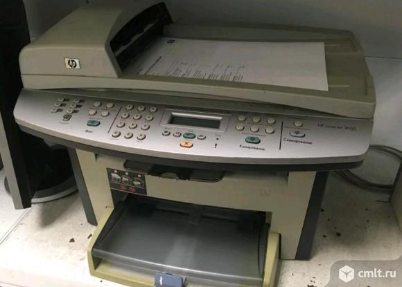 Мфу лазерный HP LaserJet 3055 LAN. Фото 1.